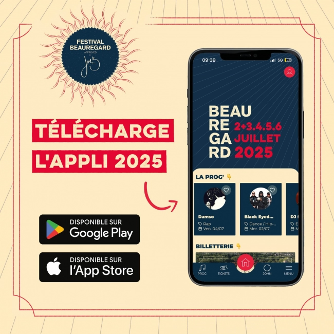 L'APPLI = TON INDISPENSABLE POUR BEAUREGARD 📲 L'APPLI = TON INDISPENSABLE POUR BEAUREGARD 📲